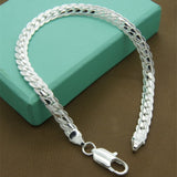 Silver bracelet for men and women